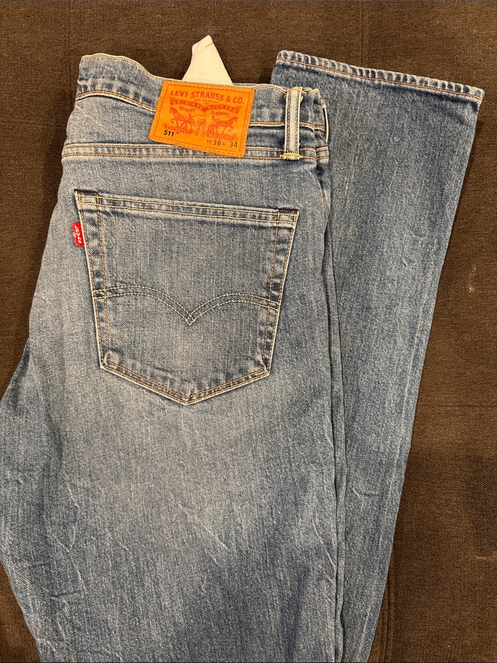 Levi's Men's Light Blue Slim Jeans 511 Style